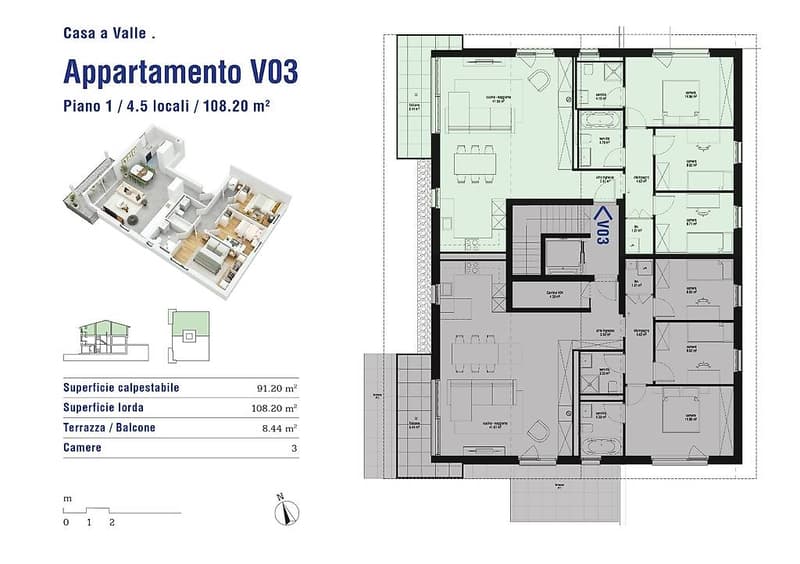 Nuovi appartamenti 4.5 locali a Cadenazzo (12)