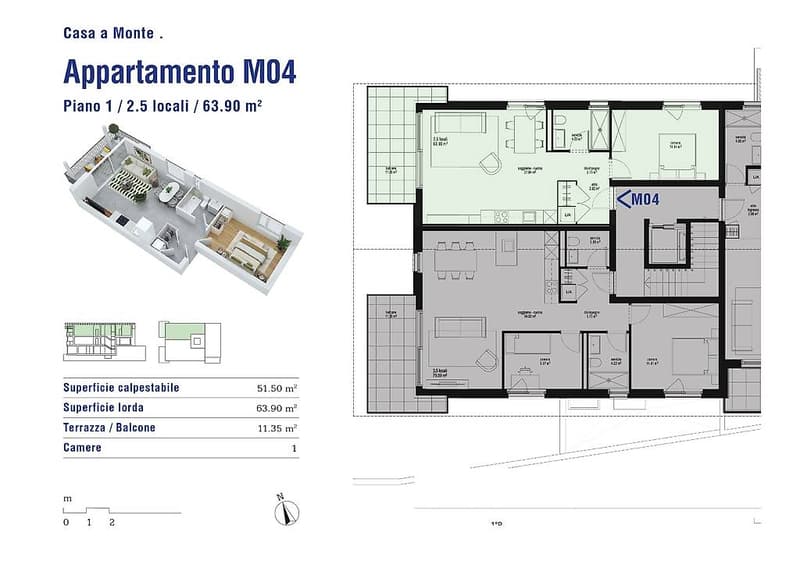 Nuovi appartamenti 2.5 locali a Cadenazzo (12)