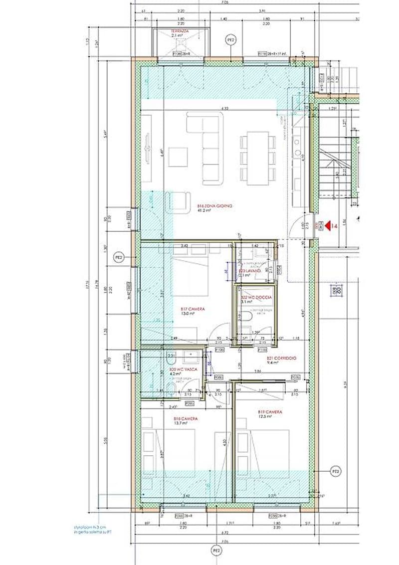 Splendido 4.5 locali con giardino a Claro (10)