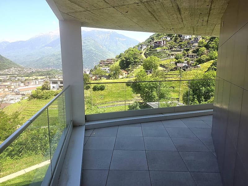 Appartamento 4.5 con splendida vista a Bellinzona-Daro (10)