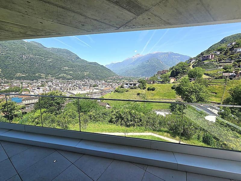 Appartamento 4.5 con splendida vista a Bellinzona-Daro (1)