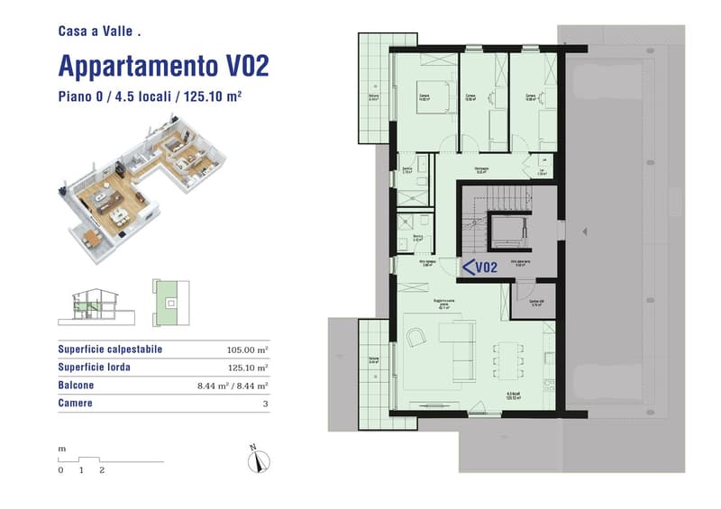 Nuovo appartamento 4.5 locali a Cadenazzo in posizione strategica (11)