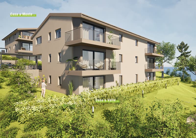 Nuovo appartamento 4.5 locali con giardino a Cadenazzo (1)