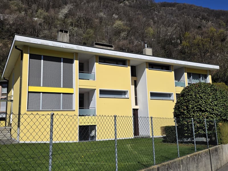 Spazioso appartamento di 4.5 locali a Carasso-Bellinzona (1)