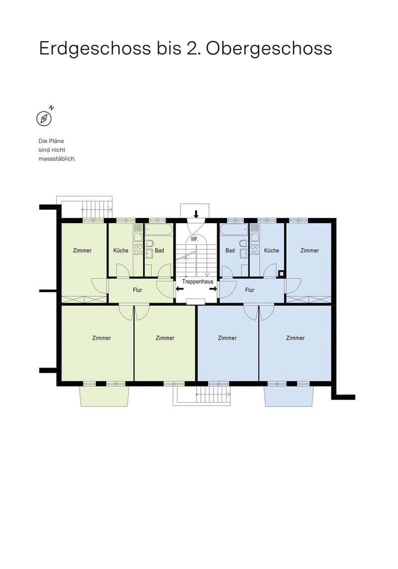 2 komplett renovierte 3-Zimmer-Wohnungen mit Gartensitzplatz an sehr ruhiger Lage (15)