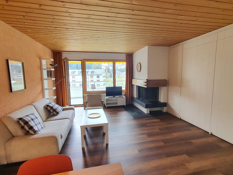 Möbliertes Studio in Parpan zu vermieten (3)