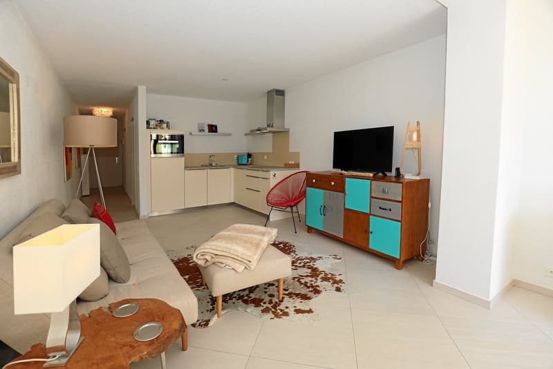 Appartement 2 pièces moderne, ensoleillé avec une belle vue (8)