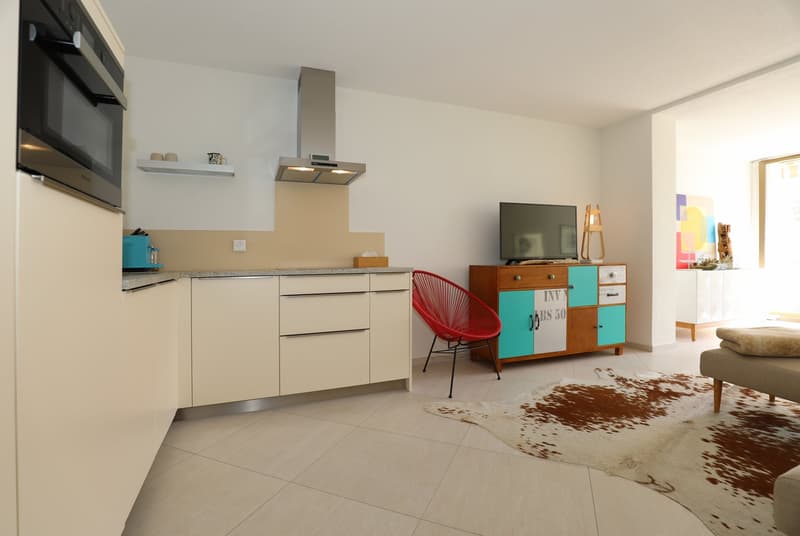 Appartement 2 pièces moderne, ensoleillé avec une belle vue (9)
