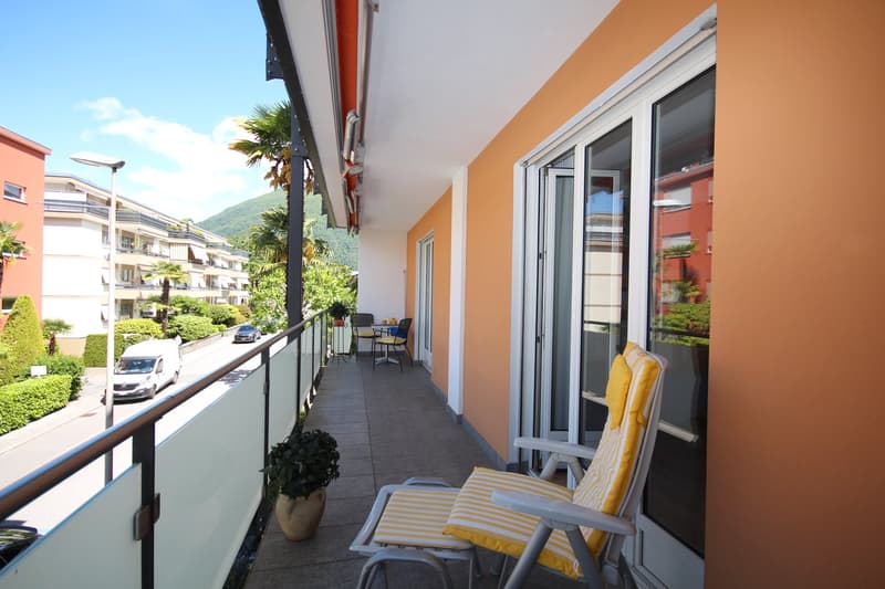 Charmante 2.5-Zimmer-Wohnung mit Balkon und Bergblick in Ascona (3)