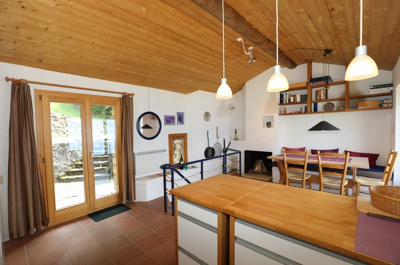 Komfortables Rustico mit Panoramasicht auf See und Berge im Gambarogno (12)