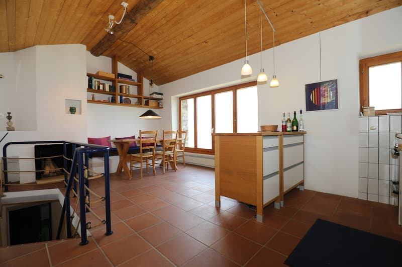 Komfortables Rustico mit Panoramasicht auf See und Berge im Gambarogno (11)