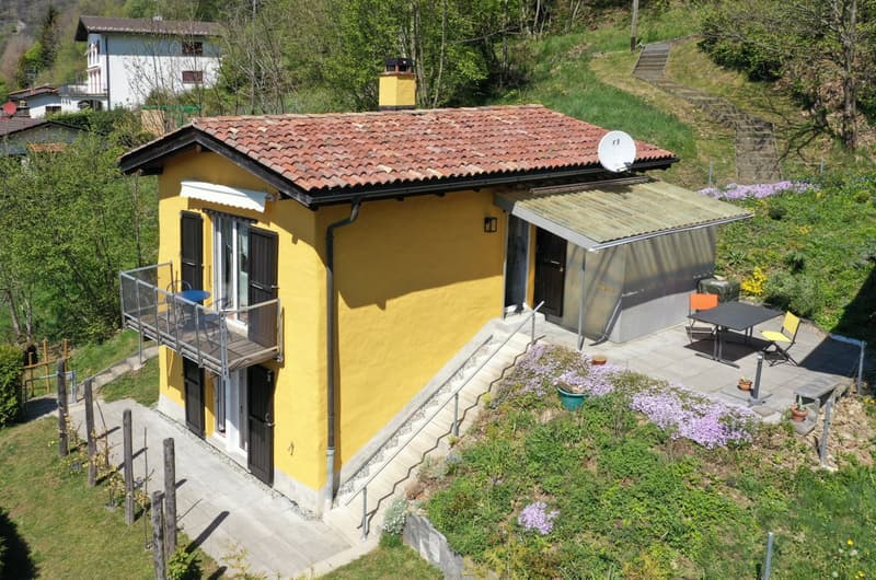 Rustico mit allem Komfort und Garten in Lugano Bogno (14)