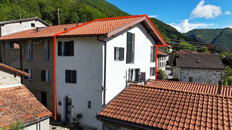Incantevole Casa Nucleo a Mezzovico (1)