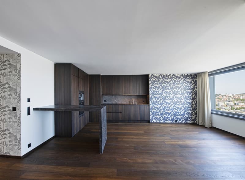 Zweistöckiges Luxus-Penthouse mit fantastischer Sicht über die Stadt Zürich (3)