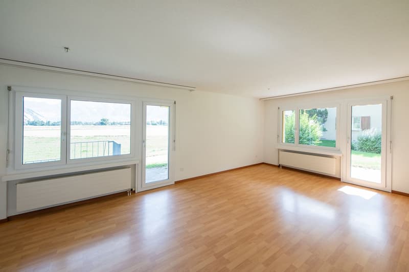 4.5-Zimmer-Wohnung im 1. Obergeschoss (ohne Lift) - sehr naturnahe gelegen (2)