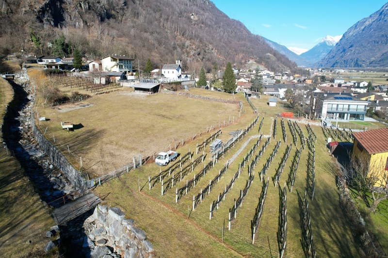 Terreno edificabile a soli 10Km da Bellinzona