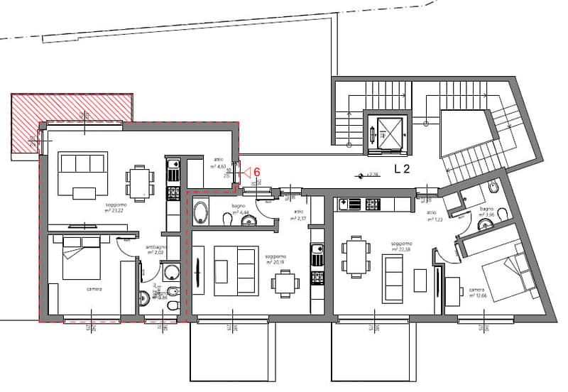 Nuovo appartamento in piccola palazzina immersa nel verde (8)