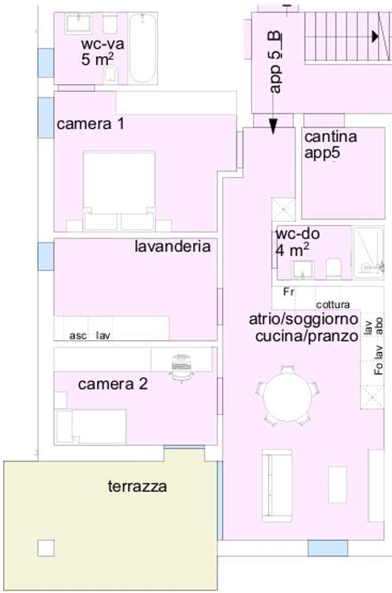 Nuovo appartamento con bella terrazza in zona residenziale di pregio (9)