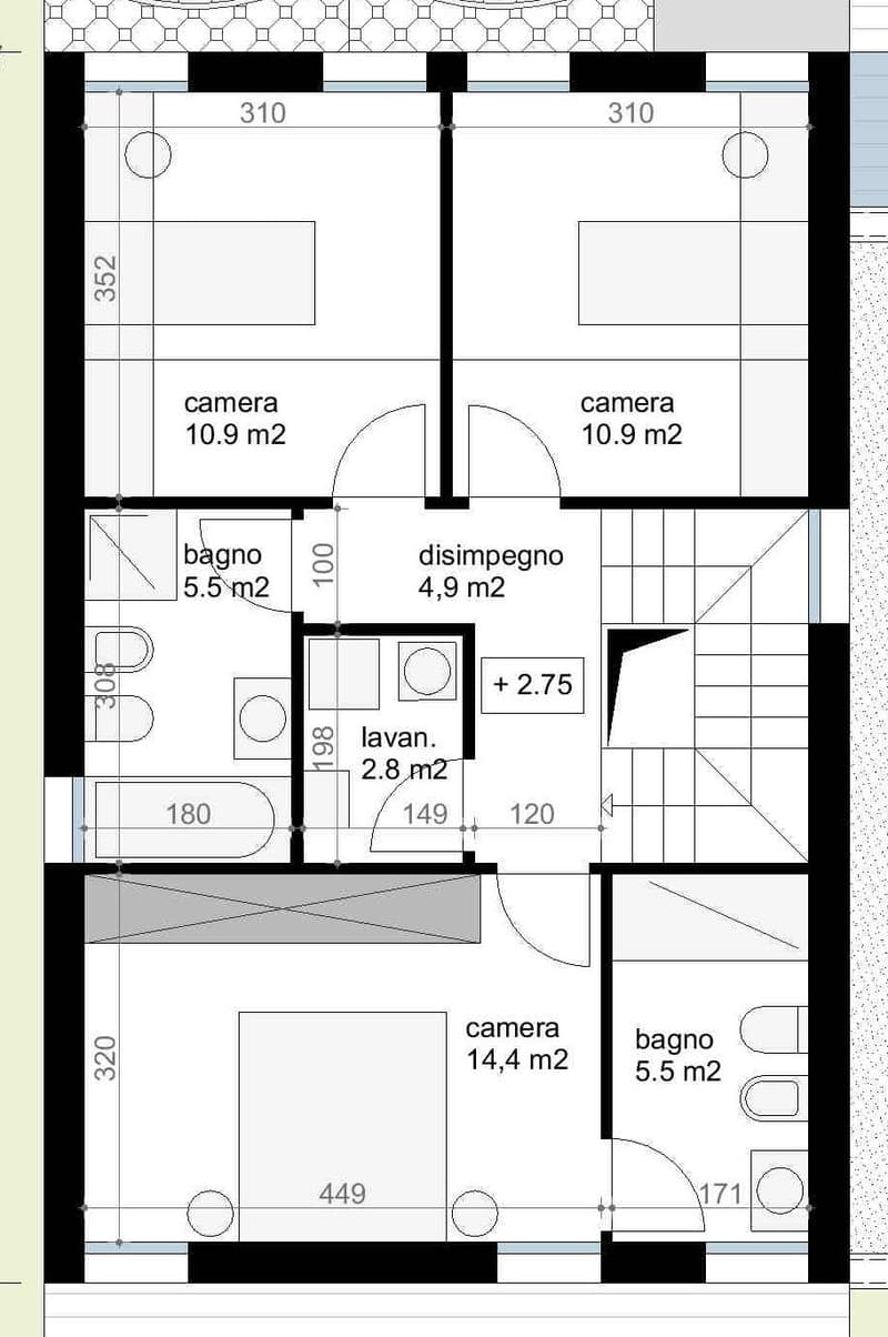 Nuova elegante e moderna villetta in zona comoda e tranquilla (12)