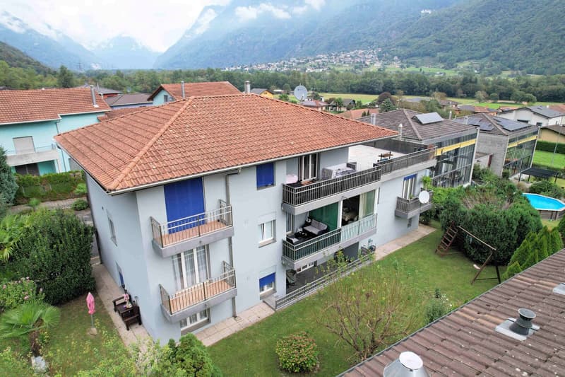 Accogliente appartamento in piccola palazzina a soli dieci minuti da Bellinzona (1)