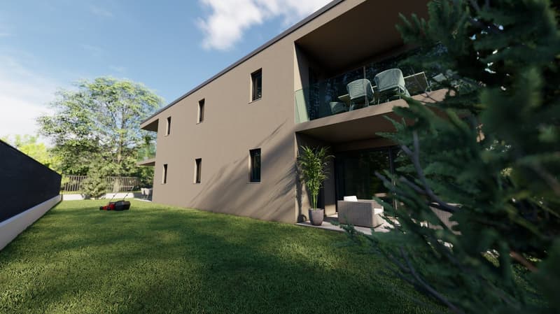 Nuovo elegante appartamento con grande giardino (2)