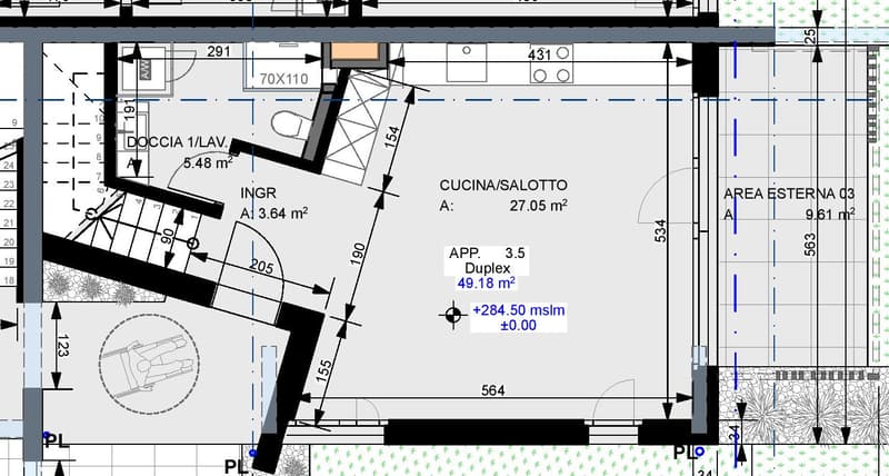 Nuovo duplex con terrazza in zona comoda e strategica (12)