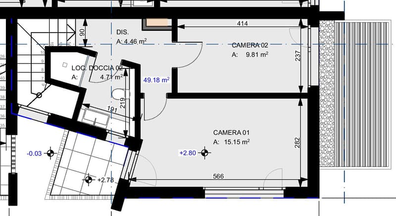 Nuovo appartamento duplex in zona tranquilla e verdeggiante (13)