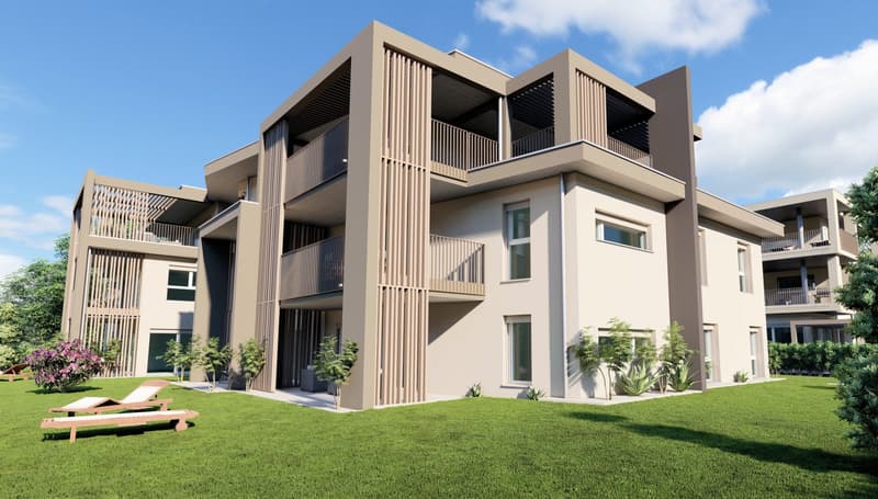 Nuovo appartamento duplex in zona tranquilla e verdeggiante (5)