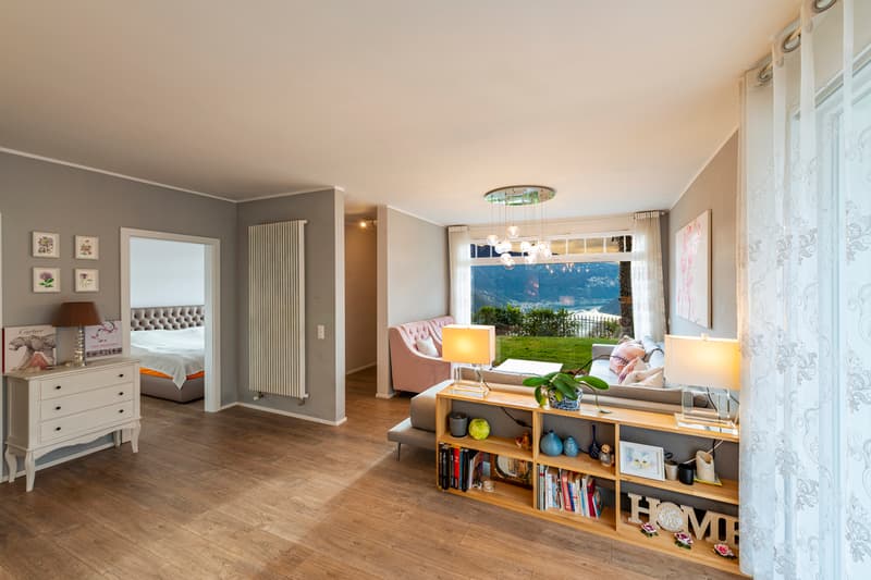 Deliziosa casa con bellissima vista panoramica sul lago (6)
