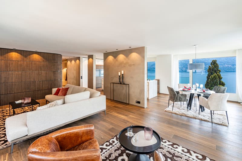 Attico-duplex nel nucleo con vista sul Lago Maggiore (3)
