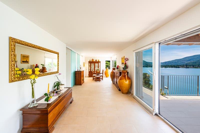 Elegante villa con vista lago a Montagnola (6)