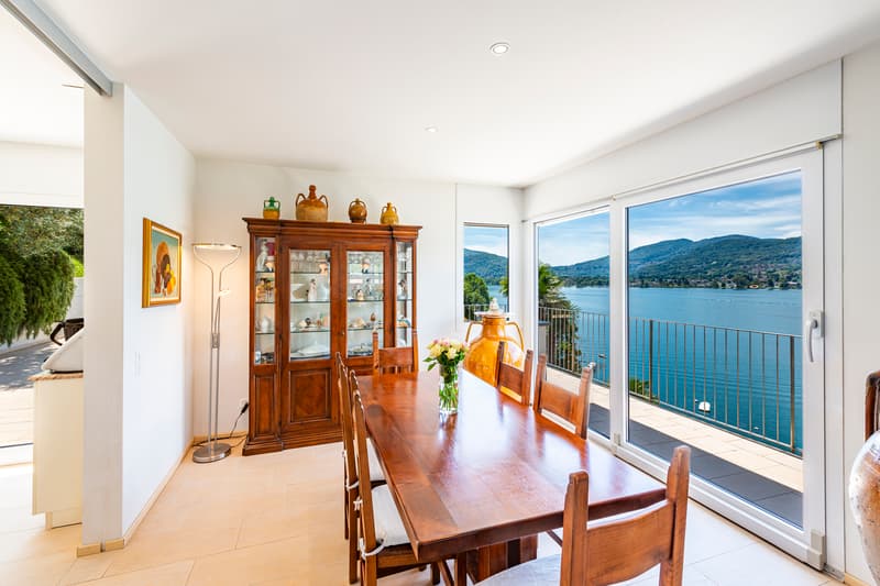 Elegante villa con vista lago a Montagnola (7)