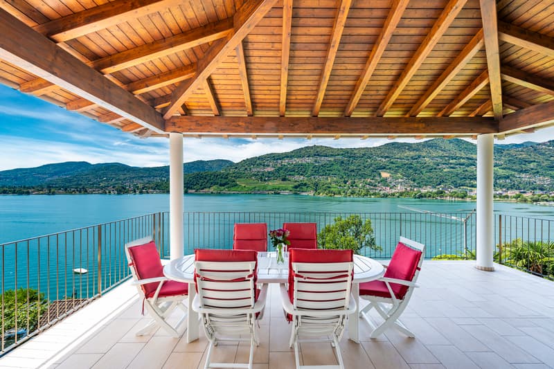 Elegante villa con vista lago a Montagnola (5)