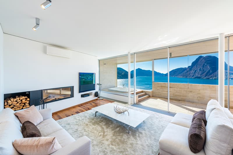 Residenza Executive | Attico di prestigio con vista panoramica sul Lago di Lugano (1)