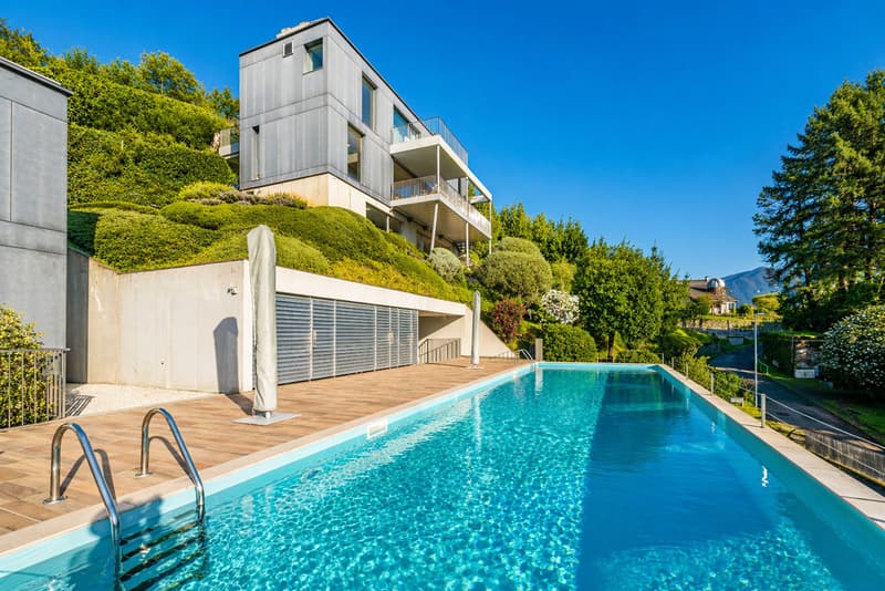 Residenza Twin Lake - Villa moderna con piscina e vista lago (1)