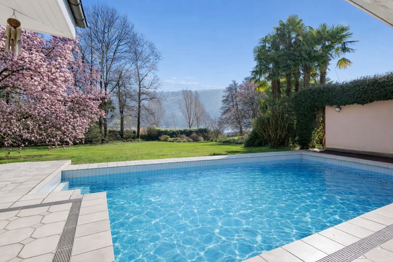 Villa Magnolia: Splendida villa fronte lago a Magliaso (7)