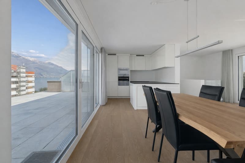 Attico-duplex con ampia terrazza a due passi dal Lido di Locarno (4)