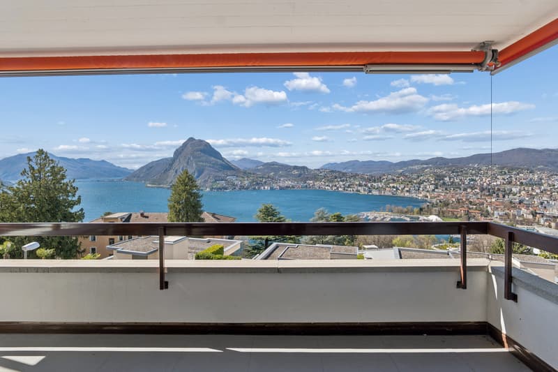 Attico-duplex con vista dominante sul Lago di Lugano (2)