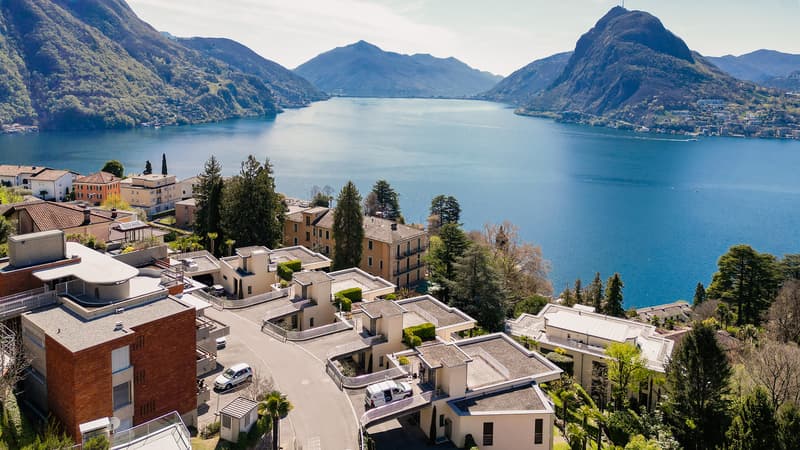 Attico-duplex con vista dominante sul Lago di Lugano (5)