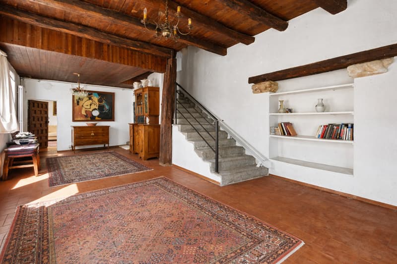 Caratteristica casa Ticinese immersa nel verde dell'Alto Malcantone (5)