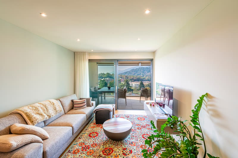 Ampio 2.5 locali con giardino e locale wellness privati (2)