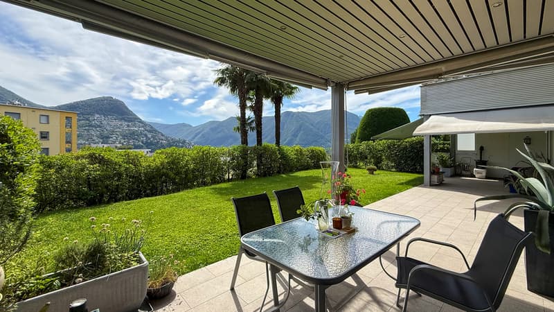 Luminoso appartamento con giardino privato in posizione strategica (1)