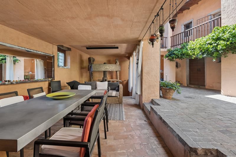 Casa Barnino: casale storico tra le colline di Lugano (9)