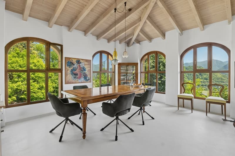 Casa Barnino: casale storico tra le colline di Lugano (13)
