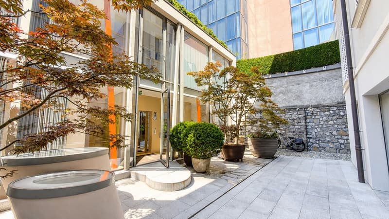 Architettura contemporanea nel centro storico di Lugano (2)