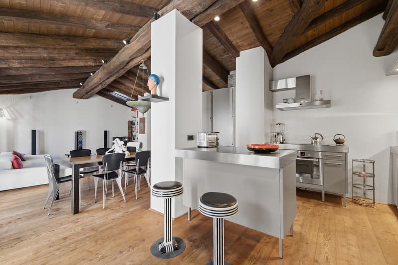 Residenza Santa Maria | Attico nel nucleo storico di Mendrisio (7)