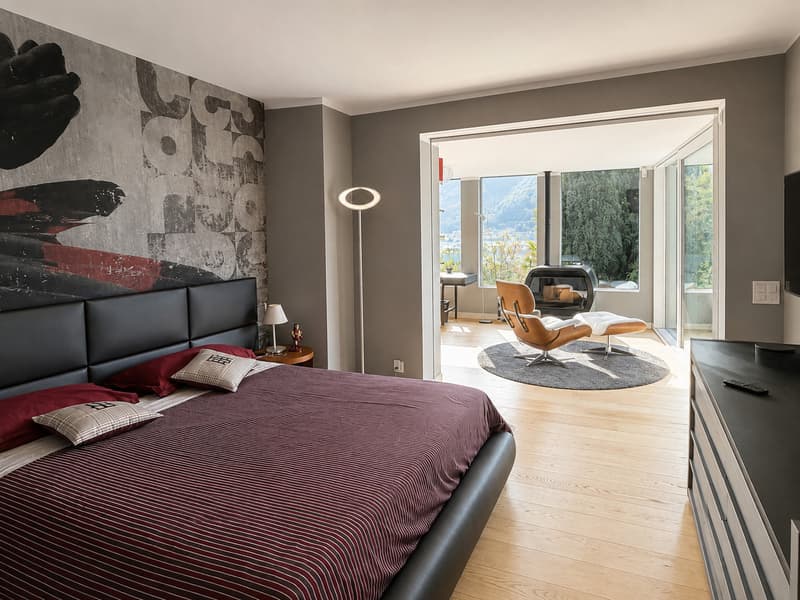 Esclusiva villa di lusso con piscina coperta e vista lago (6)