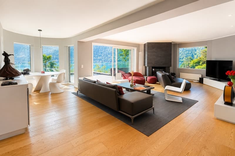 Esclusiva villa di lusso con piscina coperta e vista lago (3)