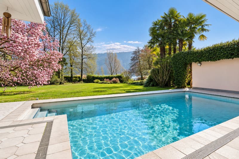 Villa Magnolia, Magliaso | In prima linea sul Lago di Lugano (2)
