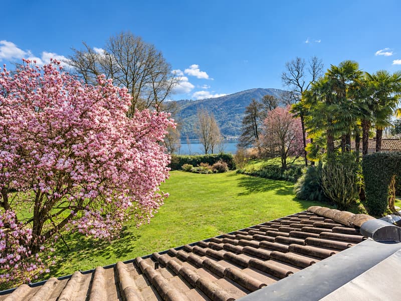 Villa Magnolia, Magliaso | In prima linea sul Lago di Lugano (4)